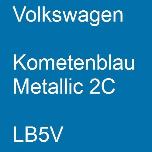 Volkswagen, Kometenblau Metallic 2C, LB5V.